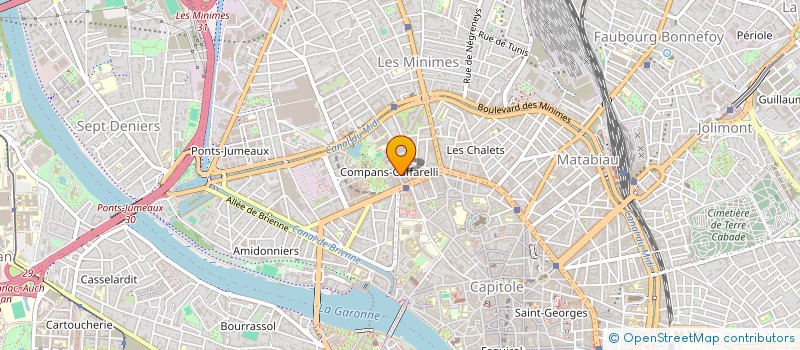 localisation de l'entreprise MONSIEUR GREGORY SAINT-FELIX à TOULOUSE