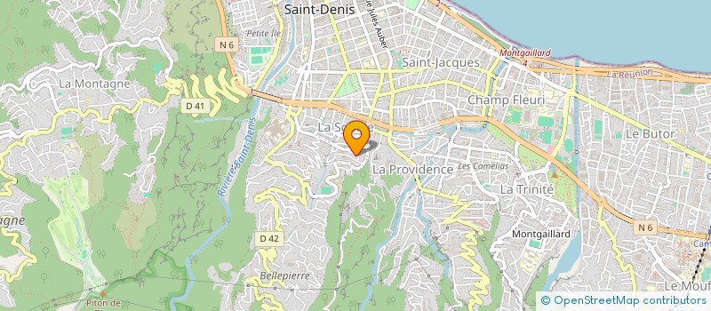 localisation de l'entreprise MONSIEUR GREGORY SAITI  SAINT-DENIS