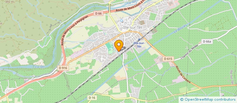 localisation de l'entreprise MONSIEUR GREGORY SANSA  ILLE-SUR-TET