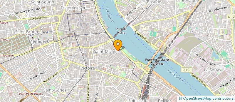 localisation de l'entreprise MONSIEUR GREGORY SARLAT  BORDEAUX