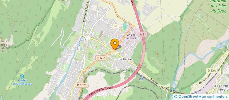 localisation de l'entreprise MONSIEUR GREGORY SCHAFFUSER  VIF