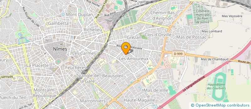 localisation de l'entreprise MONSIEUR GREGORY SCHATTEMAN  NIMES