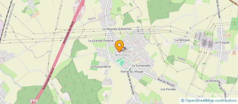 localisation de l'entreprise MONSIEUR GREGORY SCHMELZER  ATTICHES