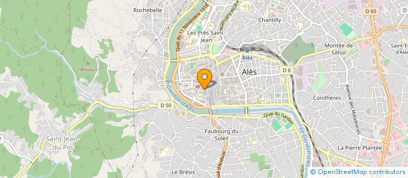 localisation de l'entreprise MONSIEUR GREGORY SEGUIER  ALES