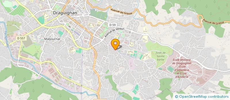 localisation de l'entreprise MONSIEUR GREGORY SEGURA  DRAGUIGNAN