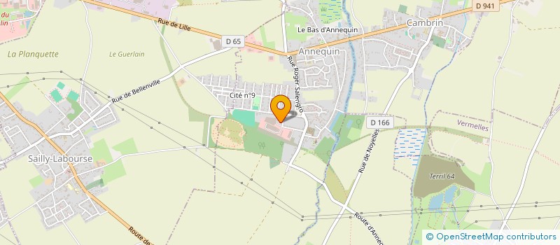 localisation de l'entreprise MONSIEUR GREGORY SELLITTO  ANNEQUIN