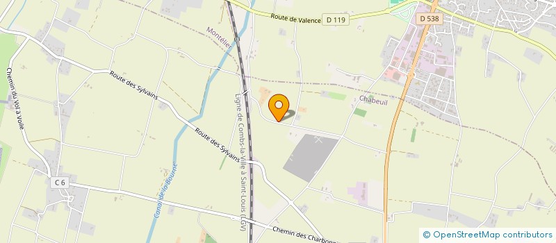 localisation de l'entreprise MONSIEUR GREGORY SEVENIER à CHABEUIL