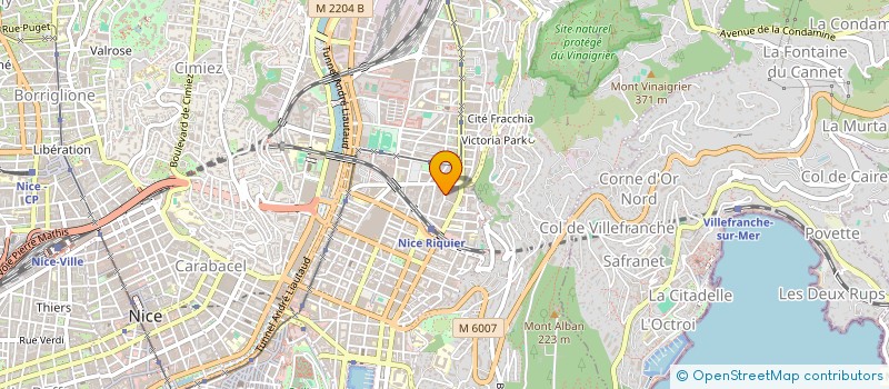localisation de l'entreprise MONSIEUR GREGORY SICUTERI à NICE