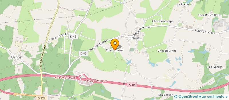 localisation de l'entreprise MONSIEUR GREGORY SIMON  RANDAN