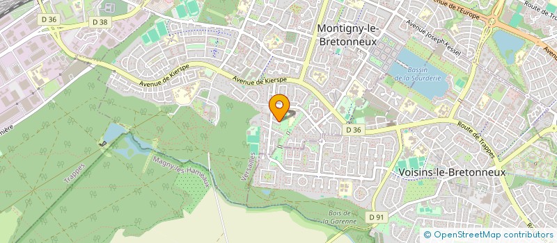 localisation de l'entreprise MONSIEUR GREGORY SMAK  MONTIGNY-LE-BRETONNEUX