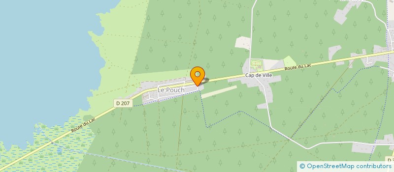 localisation de l'entreprise MONSIEUR GREGORY SOLANS  CARCANS