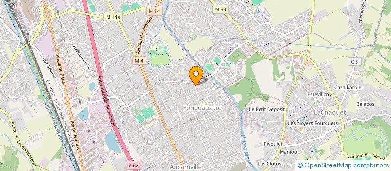 localisation de l'entreprise MONSIEUR GREGORY SOLDAN  FONBEAUZARD