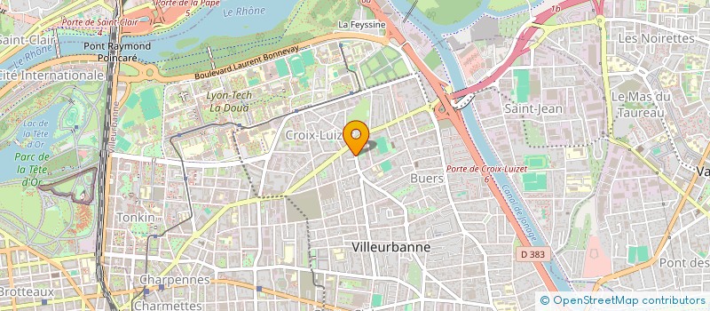 localisation de l'entreprise MONSIEUR GREGORY SORE  VILLEURBANNE