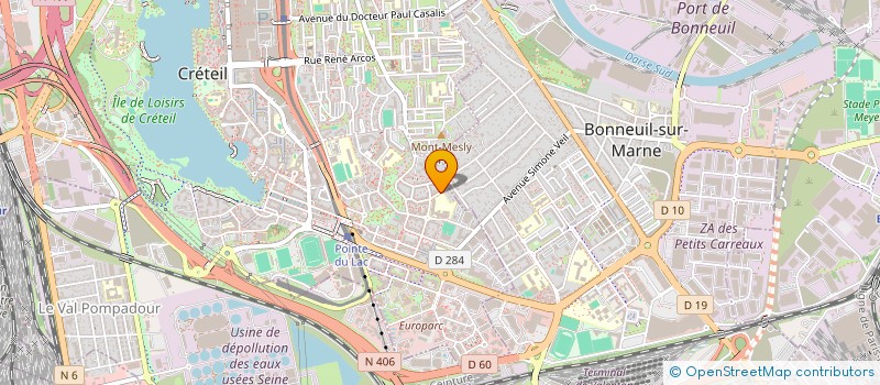 localisation de l'entreprise MONSIEUR GREGORY SOULARD  CRETEIL