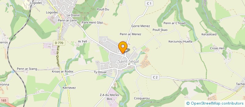 localisation de l'entreprise MONSIEUR GREGORY STAHL  SAINT-SEGAL