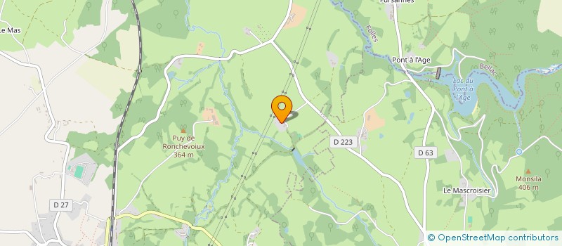 localisation de l'entreprise MONSIEUR GREGORY STAUFFERT  BERSAC-SUR-RIVALIER