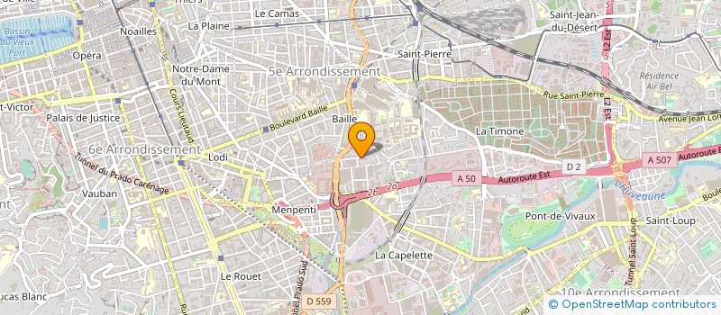 localisation de l'entreprise MONSIEUR GREGORY SURIAN  MARSEILLE