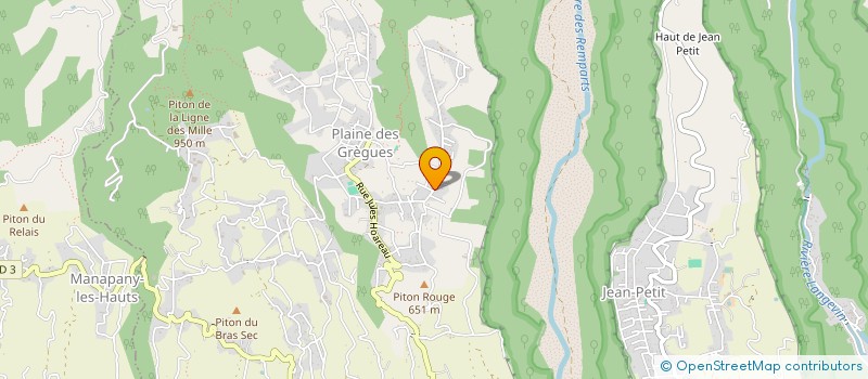 localisation de l'entreprise MONSIEUR GREGORY SUZANNE  SAINT-JOSEPH