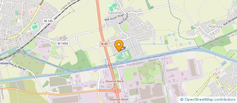 localisation de l'entreprise MONSIEUR GREGORY SWIATKOWSKI  SALOME