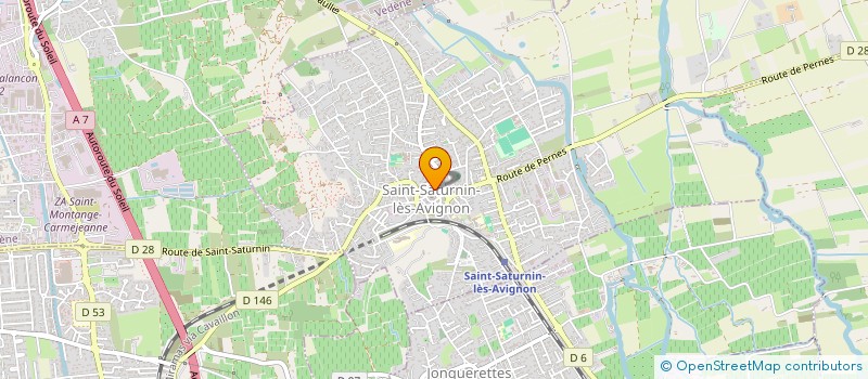 localisation de l'entreprise MONSIEUR GREGORY TALAMOND  SAINT-SATURNIN-LES-AVIGNON