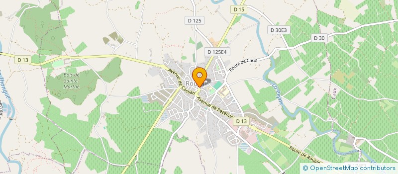 localisation de l'entreprise MONSIEUR GREGORY TAYLOR  ROUJAN