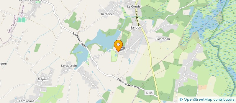 localisation de l'entreprise MONSIEUR GREGORY TENAUD  GUERANDE