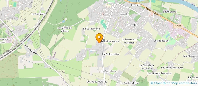 localisation de l'entreprise MONSIEUR GREGORY TENIER à VERETZ