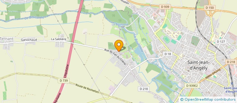 localisation de l'entreprise MONSIEUR GREGORY THELLIER  TERNANT