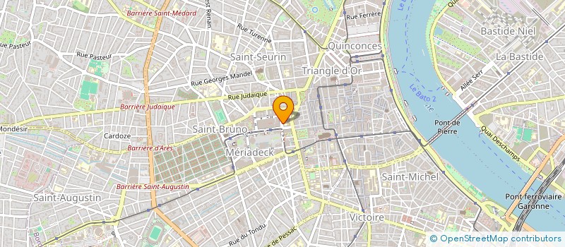 localisation de l'entreprise MONSIEUR GREGORY THEMYR  BORDEAUX