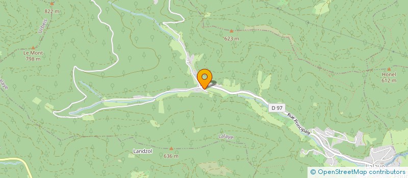 localisation de l'entreprise MONSIEUR GREGORY THOMANN  LALAYE