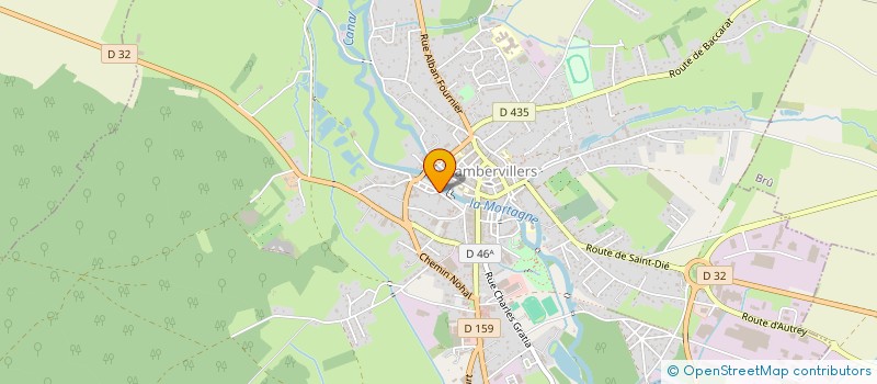 localisation de l'entreprise MONSIEUR GREGORY THOMAS  RAMBERVILLERS