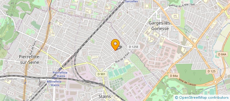 localisation de l'entreprise MONSIEUR GREGORY THOURON  MONTMORENCY