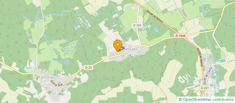 localisation de l'entreprise MONSIEUR GREGORY TISON  VESLUD