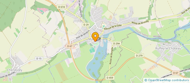 localisation de l'entreprise MONSIEUR GREGORY TISSOT  BRUSSEY