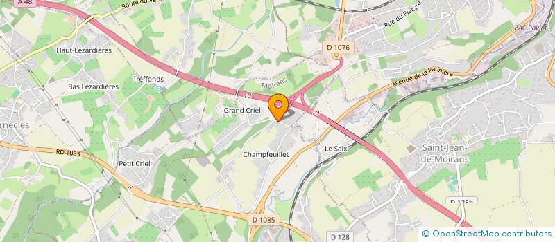 localisation de l'entreprise MONSIEUR GREGORY TITTA  MOIRANS