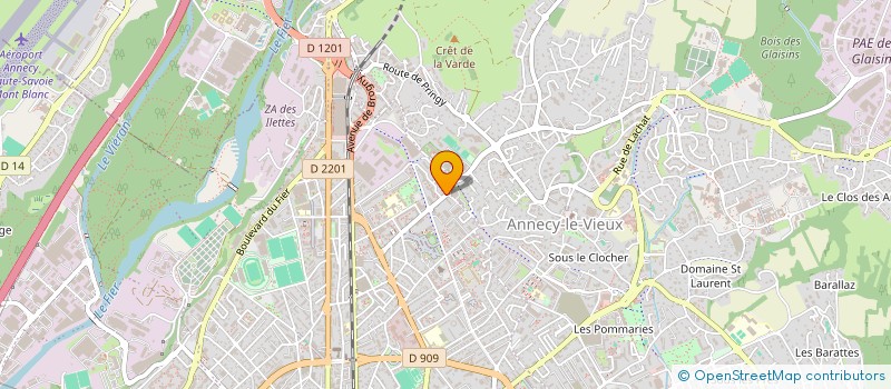 localisation de l'entreprise MONSIEUR GREGORY TOE à ANNECY