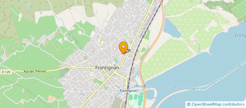 localisation de l'entreprise MONSIEUR GREGORY TORRES à FRONTIGNAN