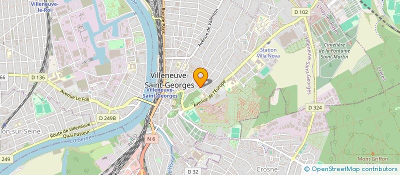 localisation de l'entreprise MONSIEUR GREGORY TRAN à VILLENEUVE-SAINT-GEORGES