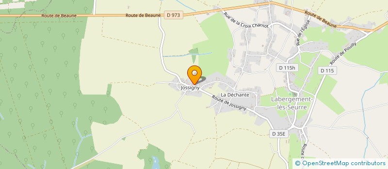 localisation de l'entreprise MONSIEUR GREGORY TRUGEON  LABERGEMENT-LES-SEURRE