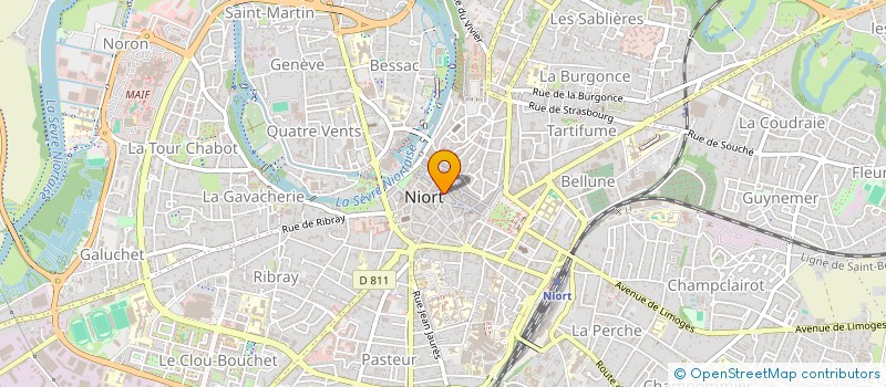 localisation de l'entreprise MONSIEUR GREGORY TUNYCK  NIORT