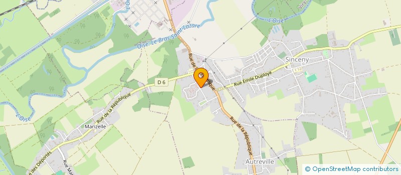 localisation de l'entreprise MONSIEUR GREGORY VAN DER PUTTEN  AUTREVILLE