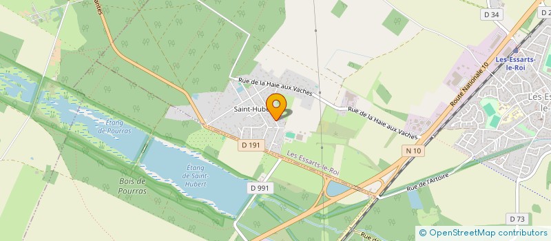 localisation de l'entreprise MONSIEUR GREGORY VANDEVOORDE  LES ESSARTS-LE-ROI