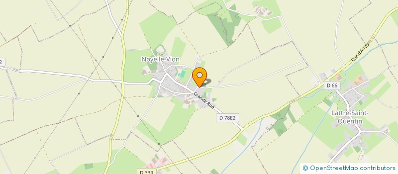 localisation de l'entreprise MONSIEUR GREGORY VANELLE  NOYELLE-VION