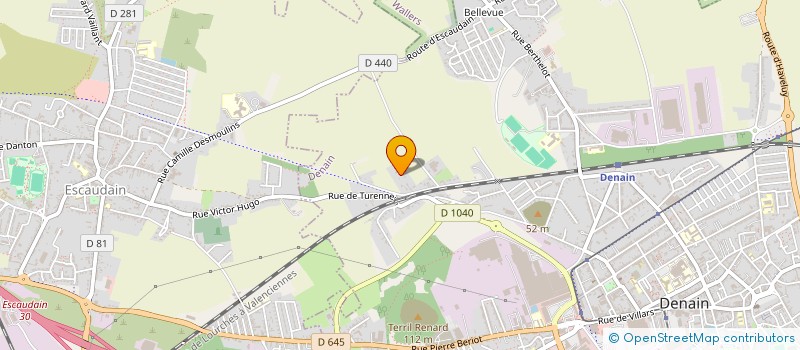 localisation de l'entreprise MONSIEUR GREGORY VANNIEUWENHUYZE à DENAIN