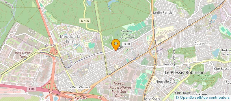 localisation de l'entreprise MONSIEUR GREGORY VARONE à CLAMART