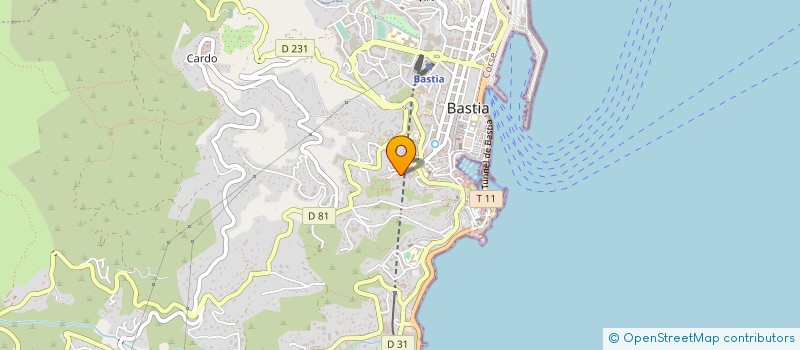 localisation de l'entreprise MONSIEUR GREGORY VARTANIAN à BASTIA