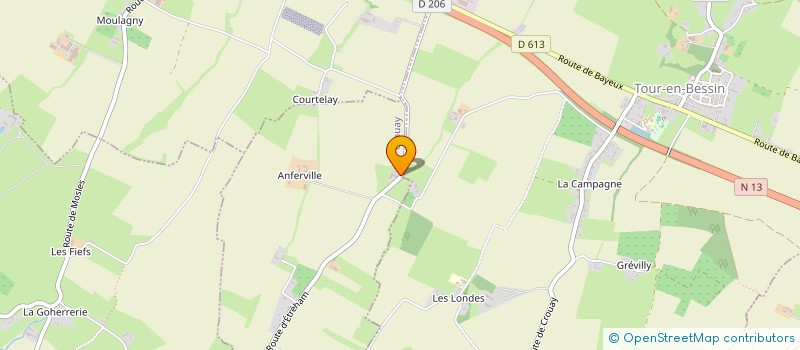 localisation de l'entreprise MONSIEUR GREGORY VASTEL  CROUAY