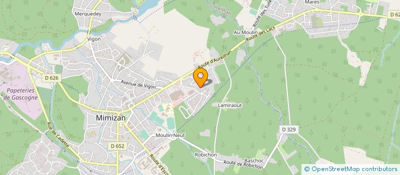 localisation de l'entreprise MONSIEUR GREGORY VERWAERDE  MIMIZAN