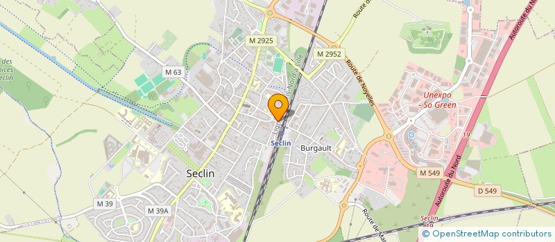 localisation de l'entreprise MONSIEUR GREGORY VIAENE  SECLIN