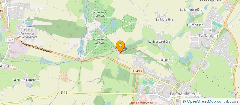 localisation de l'entreprise MONSIEUR GREGORY VIAL à TERVAL